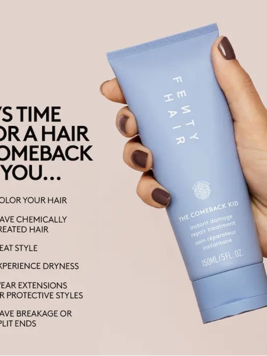 Fenty Hair The Comeback Kid Instant Repair Conditioner Treatment Smoothing - Picture 10 of 13